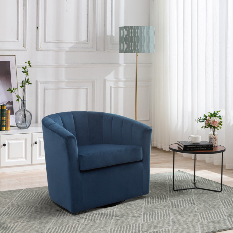 Lydia swivel barrel chair sales