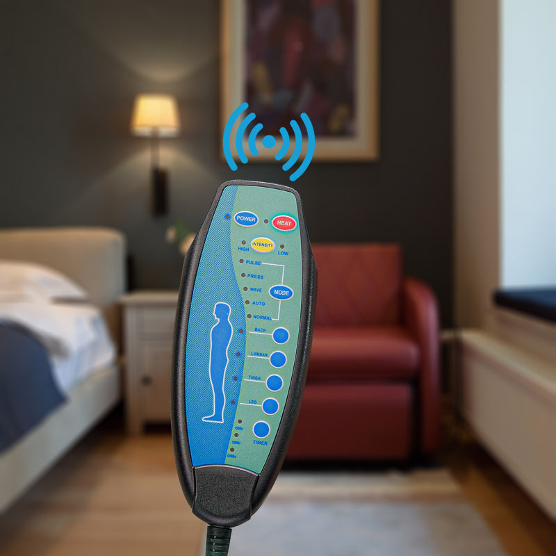 Remote Control with Heating and Massage Function