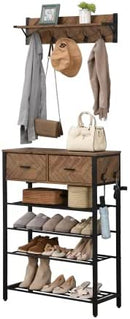 Hall Tree with Shoe Storage Bench