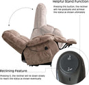 Power Lift Massage Recliner Powered Reclining Massage Chair with Lift Assistance