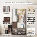 Hall Tree with Shoe Storage Bench