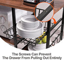 Bonzy Home Kitchen Utility ShelKitchen Storage Organizer Shelf