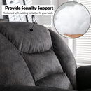 Manual 360 Degree Swivel Rocking Recliner