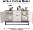 Modern Coffee Bar Cabinet, Buffet Table
