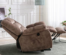 Wide Electric Massage Recliner for Adults with Heated Vibration