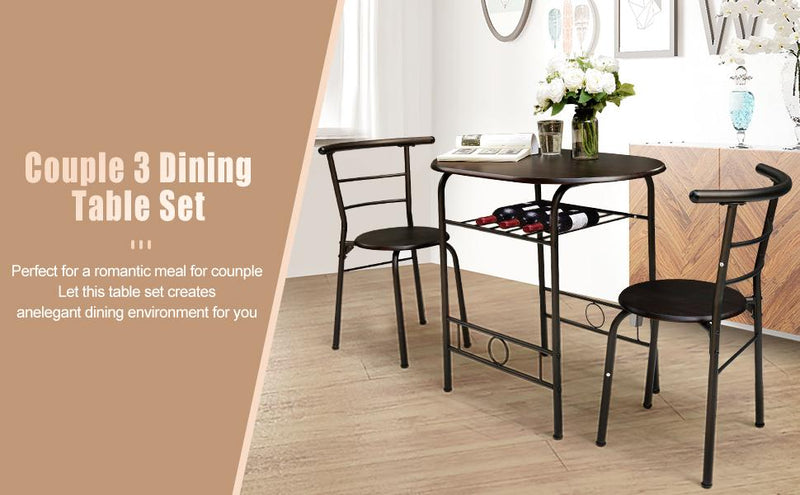 Save $30 On Couple Dining Chair Set with Storage
