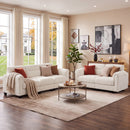 Bonzy Home Modular Sectional Sofa Couches for Living Room Ideal for Small Spaces & Family Fun Oat