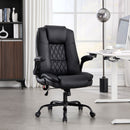 Bonzy Home Office Chair with Massage Adjustable Arm and Height Computer Desk Chairs Heavy Duty Design Ergonomic High Back Cushion Lumbar Back Support Big and Tall Chair