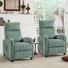 Bonzy Home Electric Recliner with Massage Therapy, for Living Room & Bed Room, Green, Set of Two