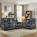 Ebello Power Lift Recliner Set, Power Recliner with Heat & Massage, Electric Reclining Loveseat with Storage Console, Hidden Cup Holders, USB & Type-C for Living Room, Greenish Gray