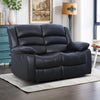 Bonzy Home Recliner Chairs Double Recliner Loveseat Sofa Set Adjustable Backrest for Living Room