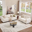 Bonzy Home Modular Sectional Sofa Couches for Living Room Ideal for Small Spaces & Family Fun Oat