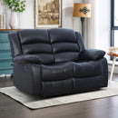 Bonzy Home Recliner Chairs Double Recliner Loveseat Sofa Set Adjustable Backrest for Living Room