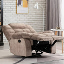 CANMOV Fabric Recliner, Camel