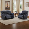 Bonzy Home Recliner Chairs Loveseat Sofa Set Adjustable Backrest for Living Room