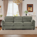 Bonzy Home Modular Sectional Sofa Couches for Living Room Ideal for Small Spaces & Family Fun Green