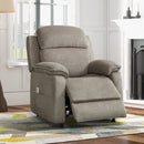 Bonzy Home Power Recliner Chair — Electric Recliner with Remote Control & Side Pockets, Compact Home Theater Seating for Small Spaces