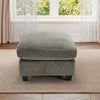 Bonzy Home Ottoman Modular Sectional Sofa Elegant Footrest Trendy Addition to Any Room for Living Room Bedroom Green