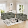 Bonzy Home Modular Sectional Sofa Couches for Living Room Ideal for Small Spaces & Family Fun Green