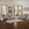Bonzy Home Recliner Chairs Living Room Furniture Set Adjustable Backrest, Manual Recliner Chair, Loveseat and 3 Seat Recliner Sofa Couch Set for Living Room