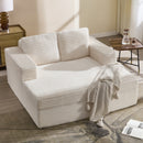 Bonzy Home Cloud Chaise Lounge - Oversized Indoor Sofa Bed Chair