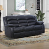 Bonzy Home Manual Reclining Sofa,3 Seat Recliner Couch Sofa with Overstuffed Arms and Back Living Room Sets
