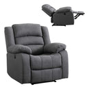 Bonzy Home Power Recliner Chair for Big and Tall People，Single Sofa for Living Room Chair，Gray