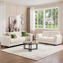 Bonzy Home Modular Sectional Sofa Couches for Living Room Ideal for Small Spaces & Family Fun Oat