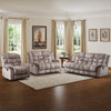 Bonzy Home Recliner Chairs Living Room Furniture Set Adjustable Backrest, Manual Recliner Chair, Loveseat and 3 Seat Recliner Sofa Couch Set for Living Room