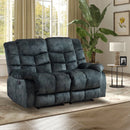 Bonzy Home Manual Reclining Chair Double Recliner Loveseat Sofa Set Adjustable Backrest Living Room Sets