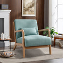 Bonzy Home Mid Century Modern Accent Chair, Teal