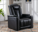 Ebello-35-Wide-Adult-Man-Cave-Breathable-Leather-Argyle-Home-Theater-Individual-Seat-Recliner-Chair-with-Armrest-Storage-and-LED-Black/5389083277