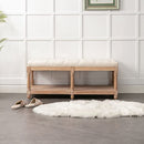 Chaeli Upholstered Tufted Entryway Storage Bench