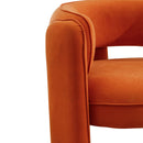 Hanneke 35.8" Wide 3-Legs Upholstered Accent Chair