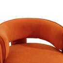 Hanneke 35.8" Wide 3-Legs Upholstered Accent Chair