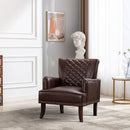 Hileman Mid-Century 28.7 Wide Accent Chair With Nailhead Trim