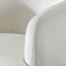 Mitchal 30"W Upholstered Swivel Barrel Chair