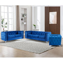 Modern 3-pieces Soft Upholstered Tufted Living Room Sofa Sets