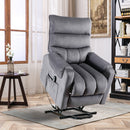 Upholstered Super Soft Lift Assist Power Recliner with A Pocket