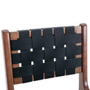 Winterton 27.8'' High Simple Fashion Mesh Saddle Leather Bar Stool (Set of 8)