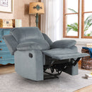 Bonzy Home Recliner with Soft Padded Headrest and Armrest, Theater Reclining Chair&Sofa for Living Room and Bedroom