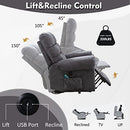 Bonzy Home Power Lift Recliner Chair with Massage & Heat