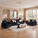 Bonzy Home Modular Sectional Sofa Couches Living Room Sofa Set Ideal for Small Spaces & Family Fun Charcoal