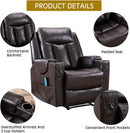 Deluxe Leather Reclining Massage Chair