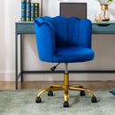 Velvet Material Accent Chair Stool