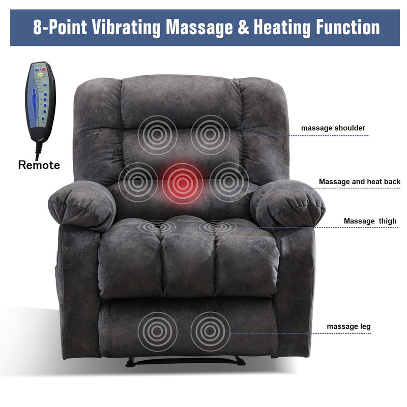 Bonzy Home recliner with massage function