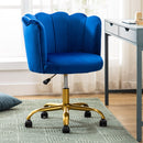 Velvet Material Accent Chair Stool