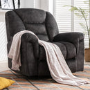 Manual 360 Degree Swivel Rocking Recliner