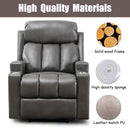 Recliner with Coffee Cup