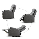 Recliner with Coffee Cup